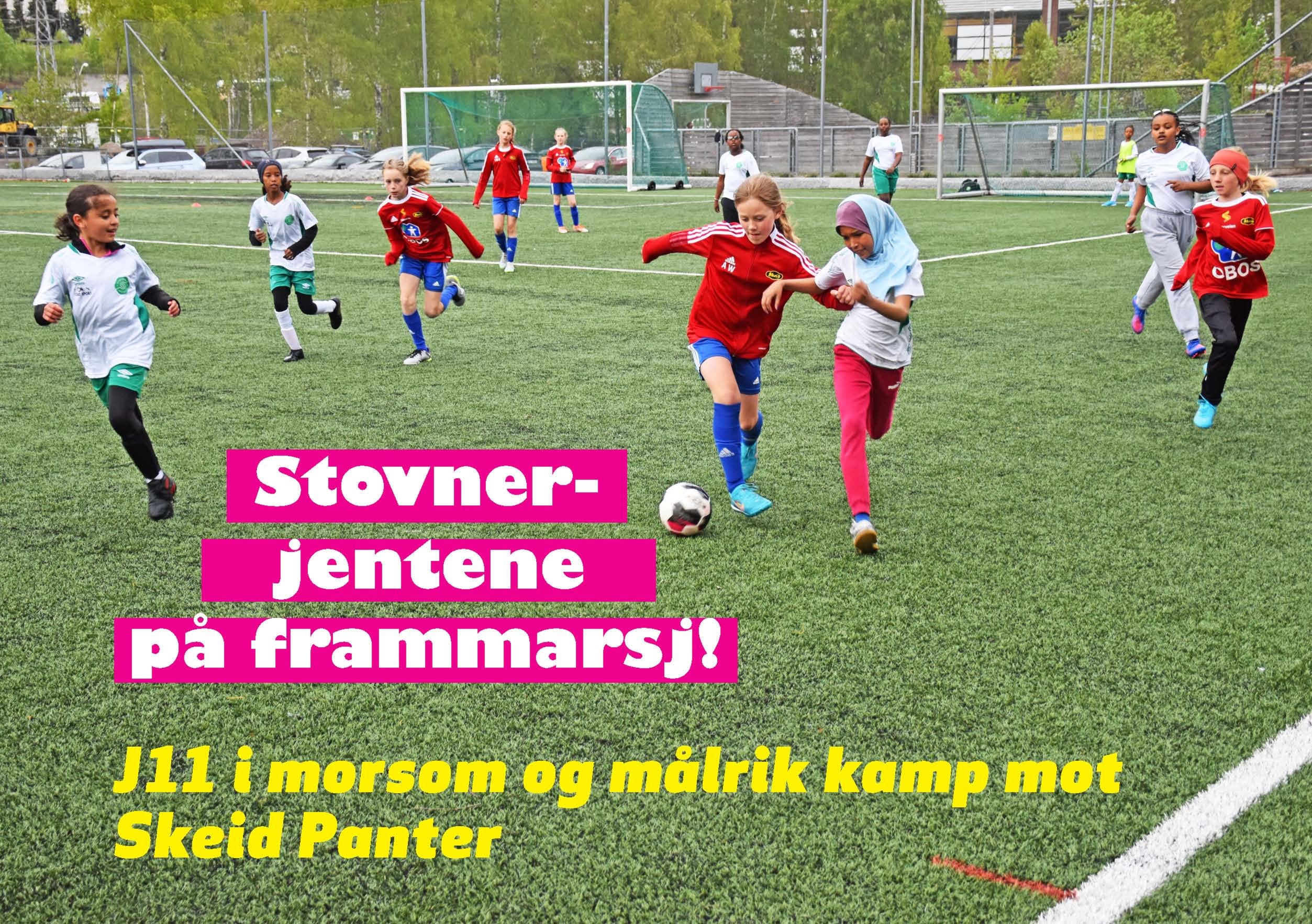 Nå er J11 år spydspissen i Stovner SKs jentesatsing